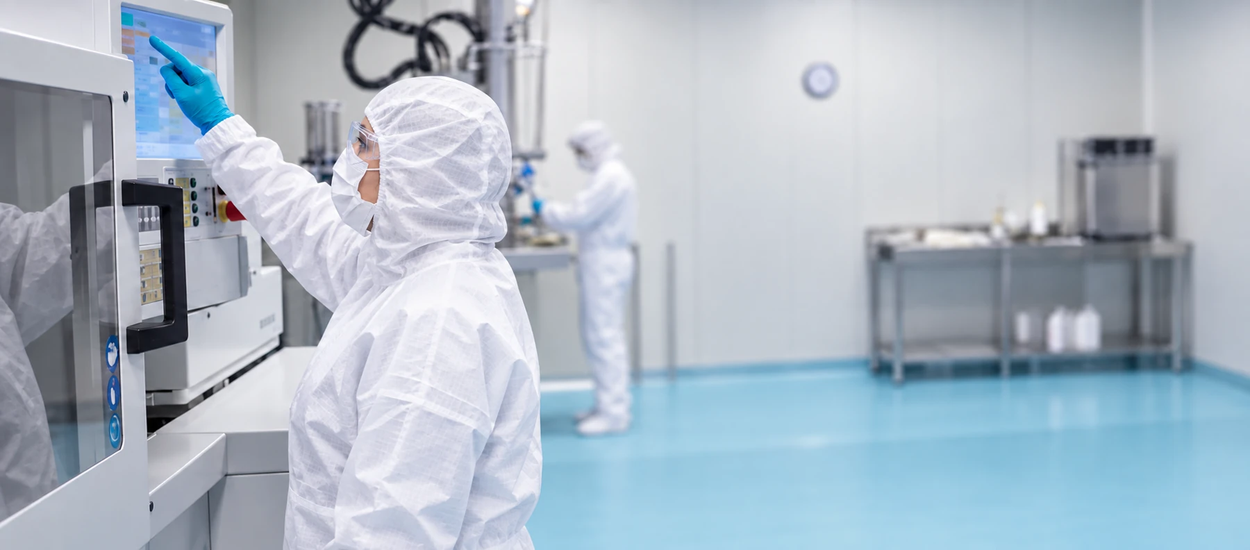 Leartiker cleanroom used through our partnership